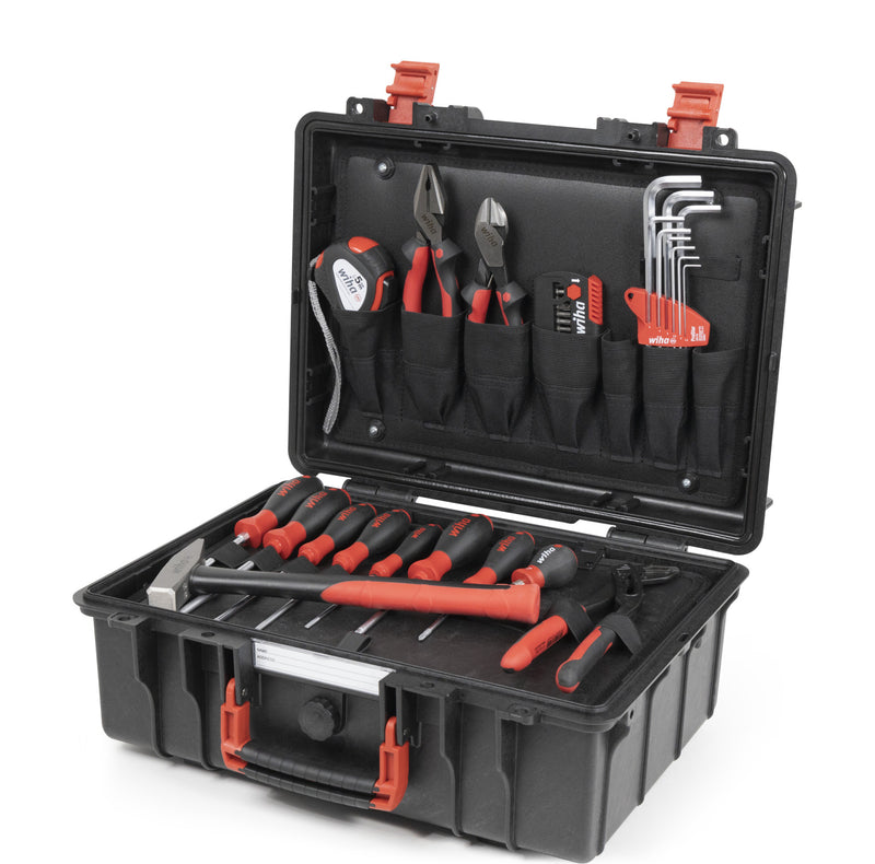 Wiha 9300-71403 gereedschapskoffer basic set l mechanisch | 18 delig - 45531