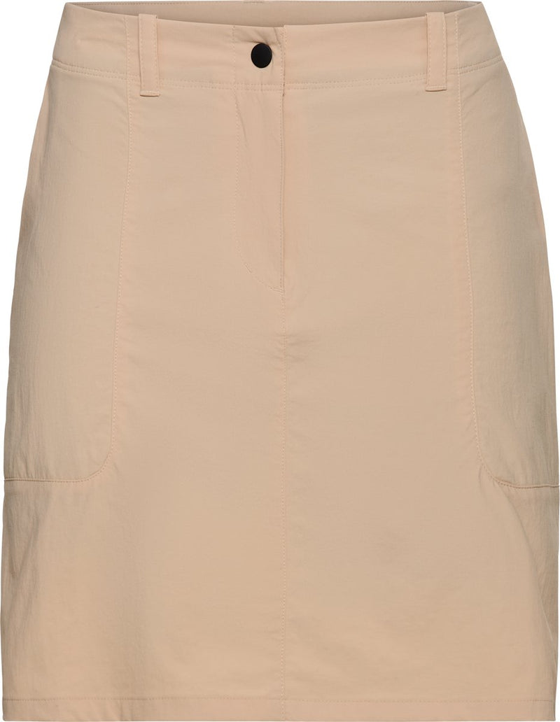 Jack wolfskin desert skort w gonna da esterno da donna-avena