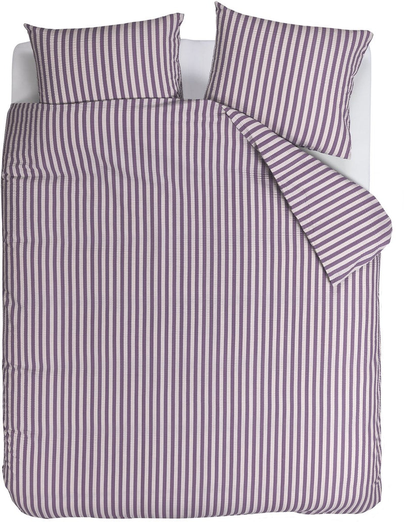 Copripiumino Beddinghouse Veya - letti gemelli - 240 x 200 220 cm - malva