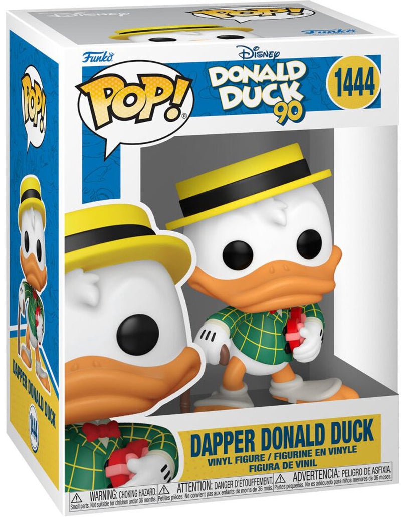Funko Mickey Minnie Mouse 90.º aniversario - Figura de vinilo del valiente Pato Donald 1444 Pop! multicolor