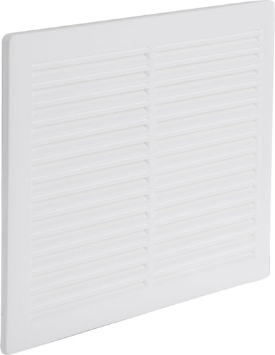 Rejilla Starx - lujo - con cerradura - 250 x 200 mm - plástico - blanco