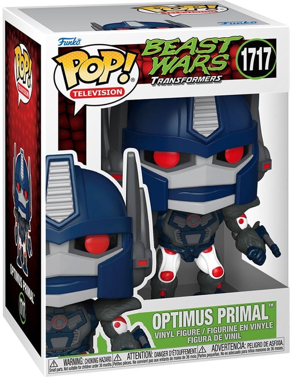 Funko transformadores optimus primal figura de vinilo 1717 pop unisex! - neutro - estándar
