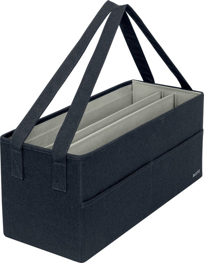 Borsa portaoggetti per hot desking in tessuto Leitz - grigio velluto