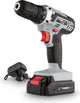 Trapano avvitatore a batteria Powerplus powc1071 - Trapano a batteria da 20 V per legno e metallo - incl. batteria, caricabatteria e custodia