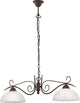 Rl live your light reality country - hanging lamp - rust color - excl. 2x e27 4 w - ceiling mounting - height adjustable