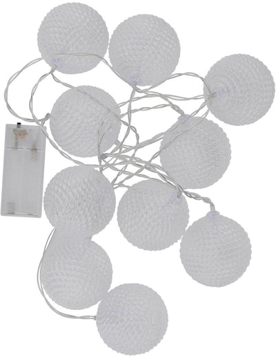 Arti casa snoer met 10 led-bolletjes