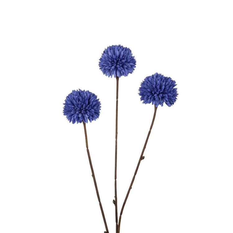 Roberts collection pompón flor artificial 78 cm azul