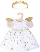 Heless doll dress angel with stars, 28-35 cm