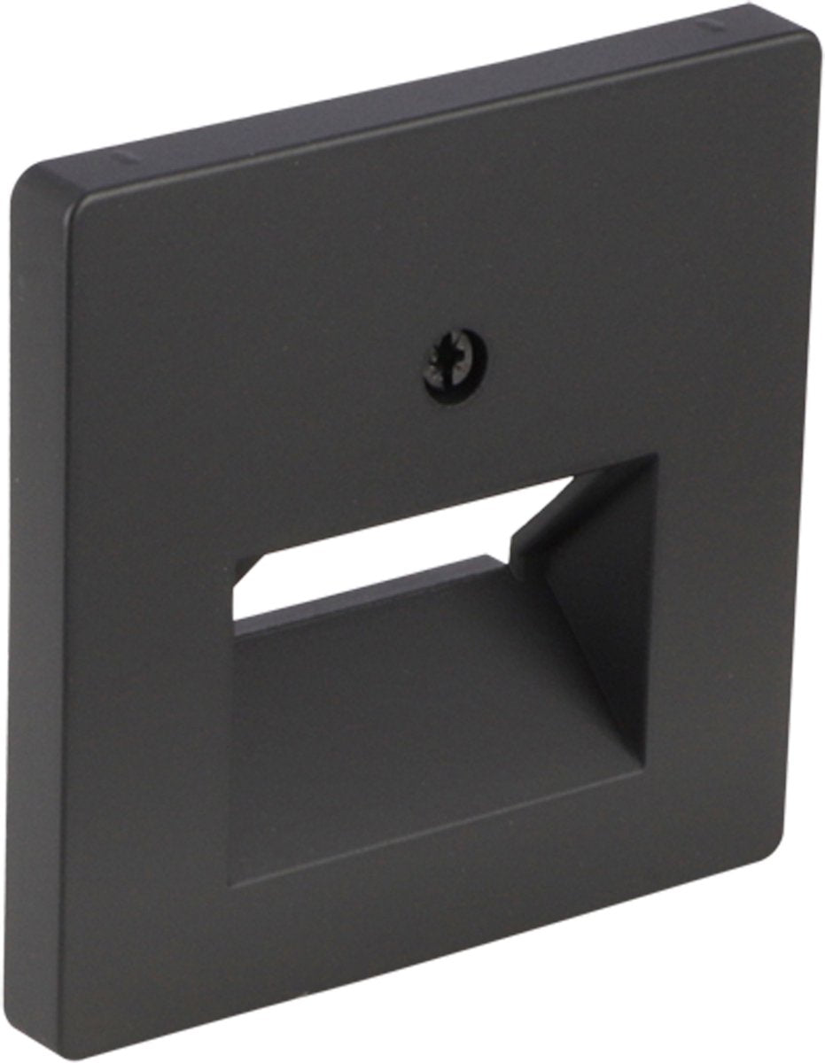 Placa central Berker q1 - datos telefónicos - 2 x 8 pines - antracita