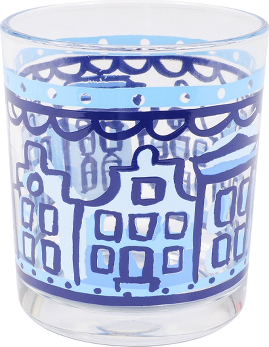 Biondo Amsterdam, biondo Delft, case di vetro, 0,35l