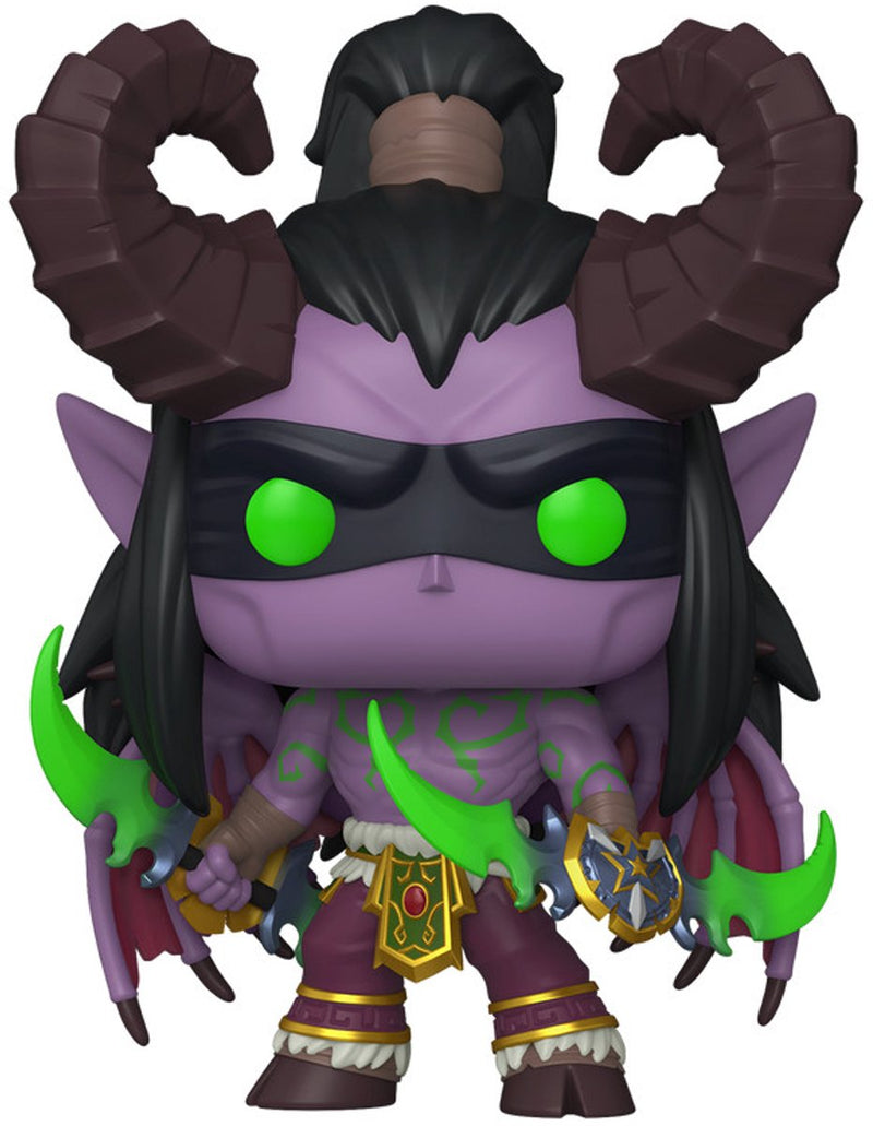 Funko world of warcraft illidan (¡es posible la edición Chase!) Figura de vinilo 1101 pop unisex. - neutro - estándar