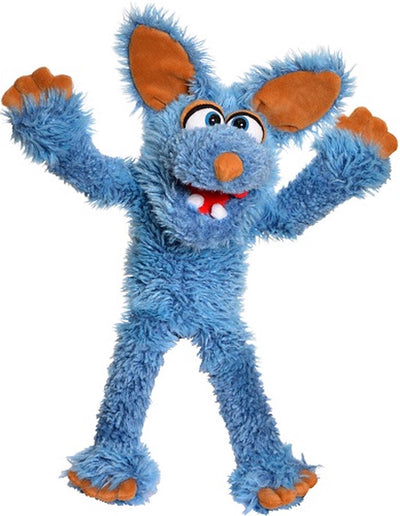 Living puppet by monkendam.nl hand puppet living puppets small schlawenski the blue rat 35 cm