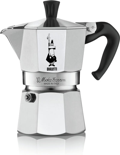 Bialetti moka express - percolator - 4 kops - aluminium