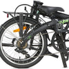 Dahon vouwfiets vybe d7 shadow - 20 inch - 6 speed - v brake - matt black