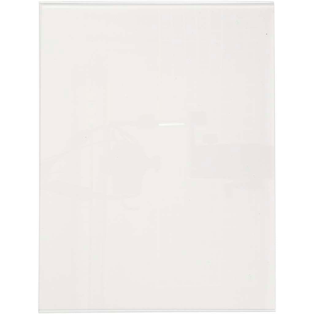 Portascudo, h: 420 mm, l: 320 mm, trasparente, 1 pezzo
