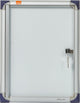 Nobo vitrine binnenvitrine voor 2 a4 documenten (formaat 51 x 37 x 22 cm) - inclusief muurbevestiging