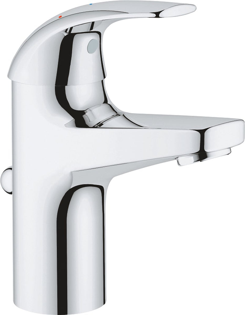 Grifo para lavabo Grohe Quickfix Start Curve - ecojoy - con desagüe - cromo - ahorro de agua