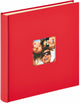 Walther sk-110-r fun - album autoadesivo - misura 33 x 34 cm - rosso
