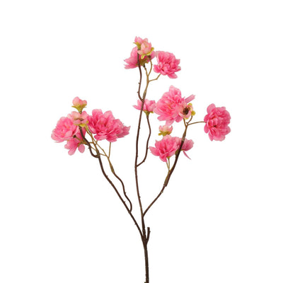 Roberts collection rama artificial flor soleada rosa 50cm