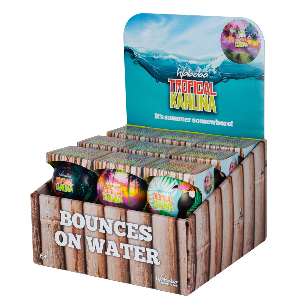 Waboba Tropical Kahuna Ball 9 cm diferentes versiones
