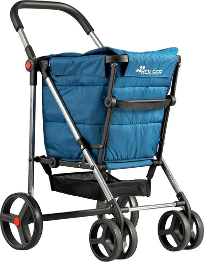 Rolser shopping trolley basket polar 4b - marino