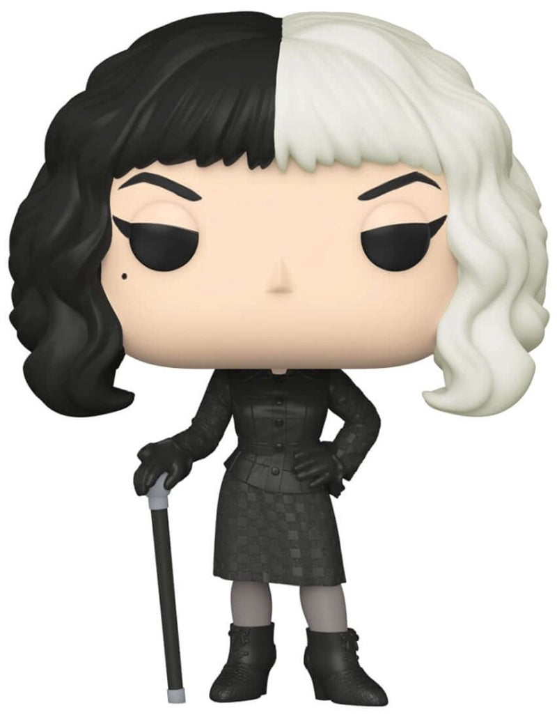 Figura vinilo funko cruella - disney pop! 9cm (haciendo arte)