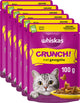 Whiskas kattensnoepjes - crunch snacks - gevogelte - 6 x 100g