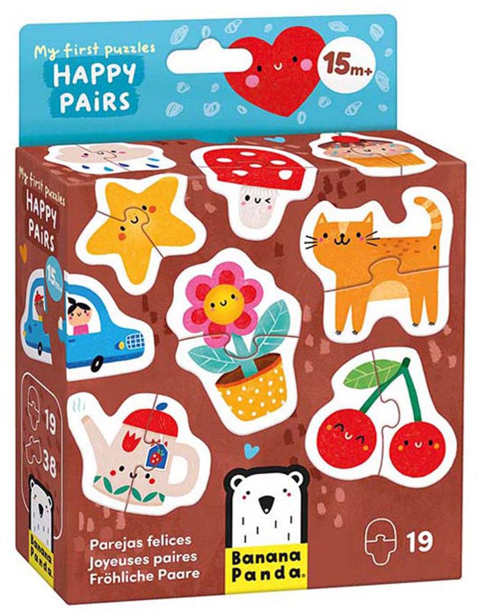 Banana Panda - I miei primi puzzle felici doppi, 19 °.