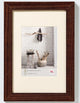 Casa Walther - cornice in legno - misura foto 40x50 cm - noce