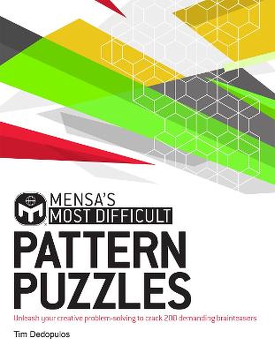 I puzzle con schemi più difficili di Mensa