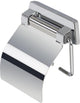 Geesa standard toiletrolhouder met klep - chroom
