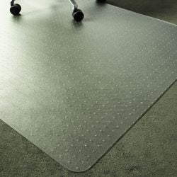 Alfombrilla para silla office depot rectangular transparente