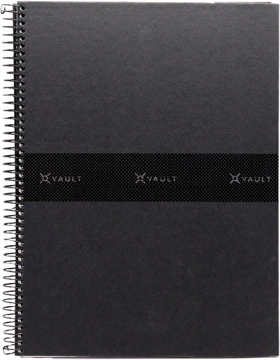 Kangaro ancor spiraalblok - vault - formaat a4 - hardcover - met lijn - 2 stuks