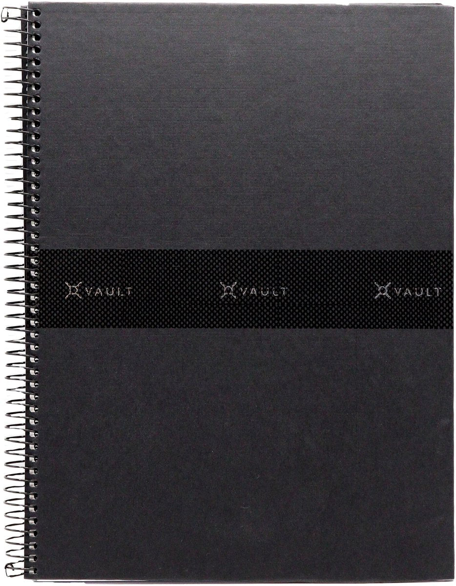 Blocco spirale Kangaro Ancor - volta - formato A4 - copertina rigida - con diamante 5mm - 2 pezzi - an-099614-a