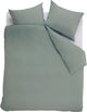 Ambiante cotton uni dekbedovertrek - effen - tweepersoons - 200x200 220 cm - groen