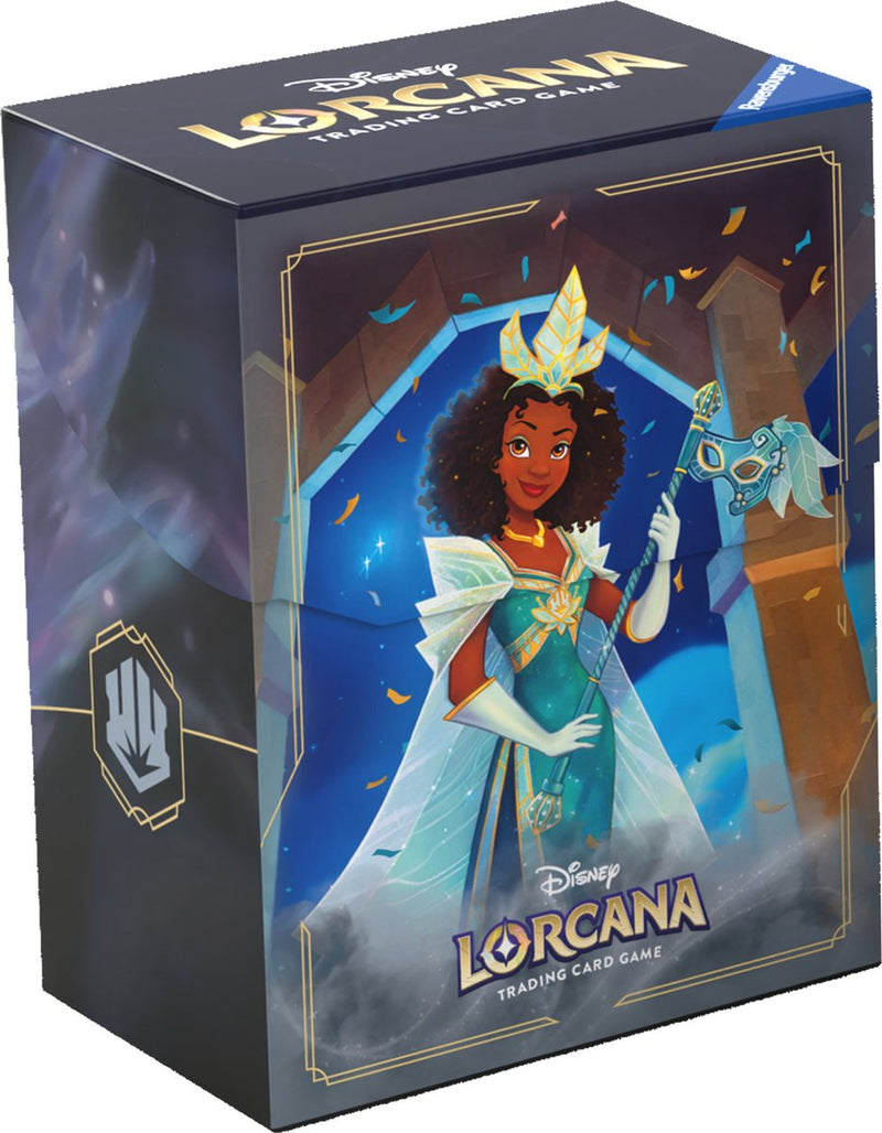 Disney lorcana tcg - shimmering skies - tiana 80-card deck box