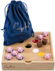 Gioco di maialini in bambù con maialini in silicone