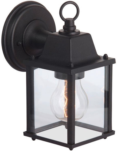 Brilliant irvin - aplique de exterior - transparente; negro