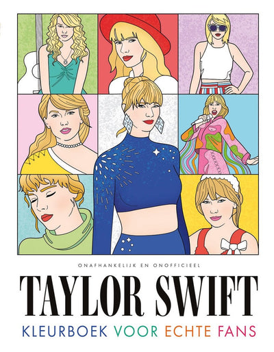 Deltas Taylor Swift Coloring Book para fanáticos reales