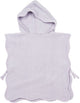 Poncho da bagno ondulato per bambini Meyco - spugna - lavanda morbida - 1-3 anni