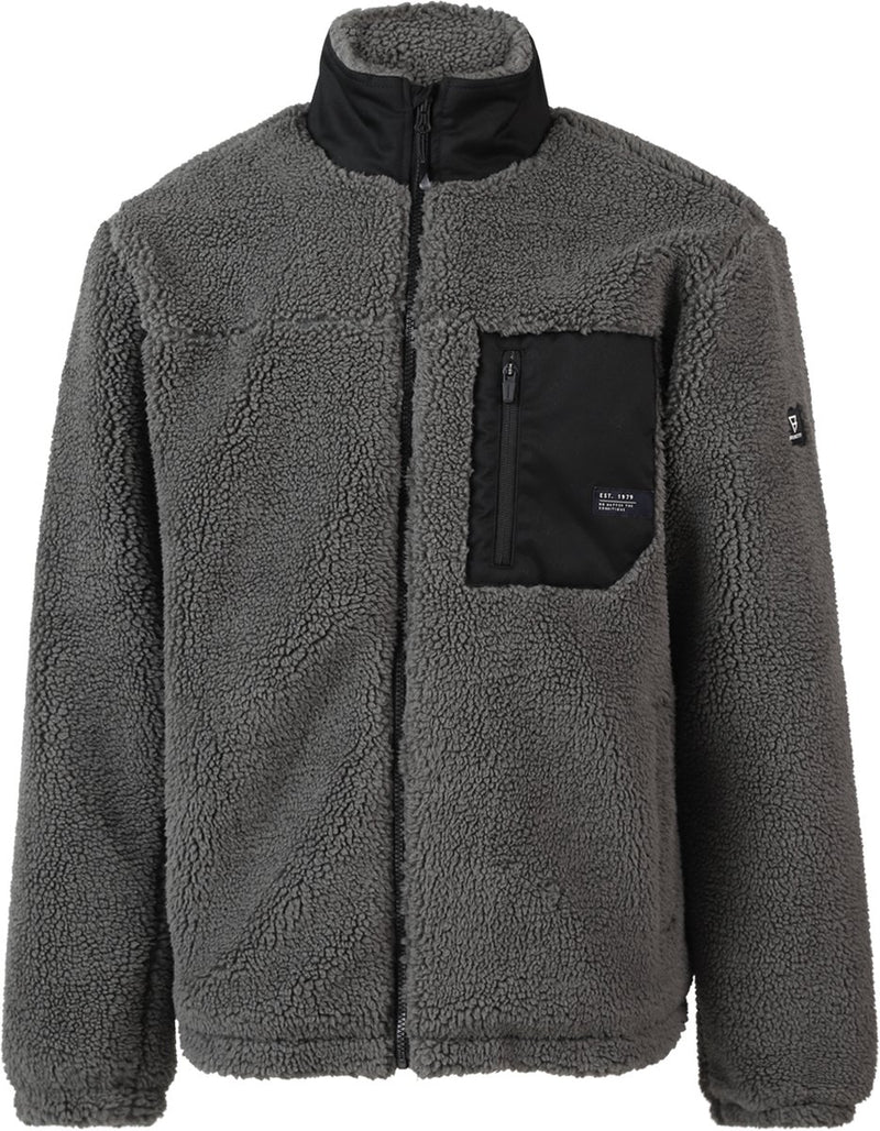 Giacca teddy in pile da uomo Brunotti Renziost - verde - s