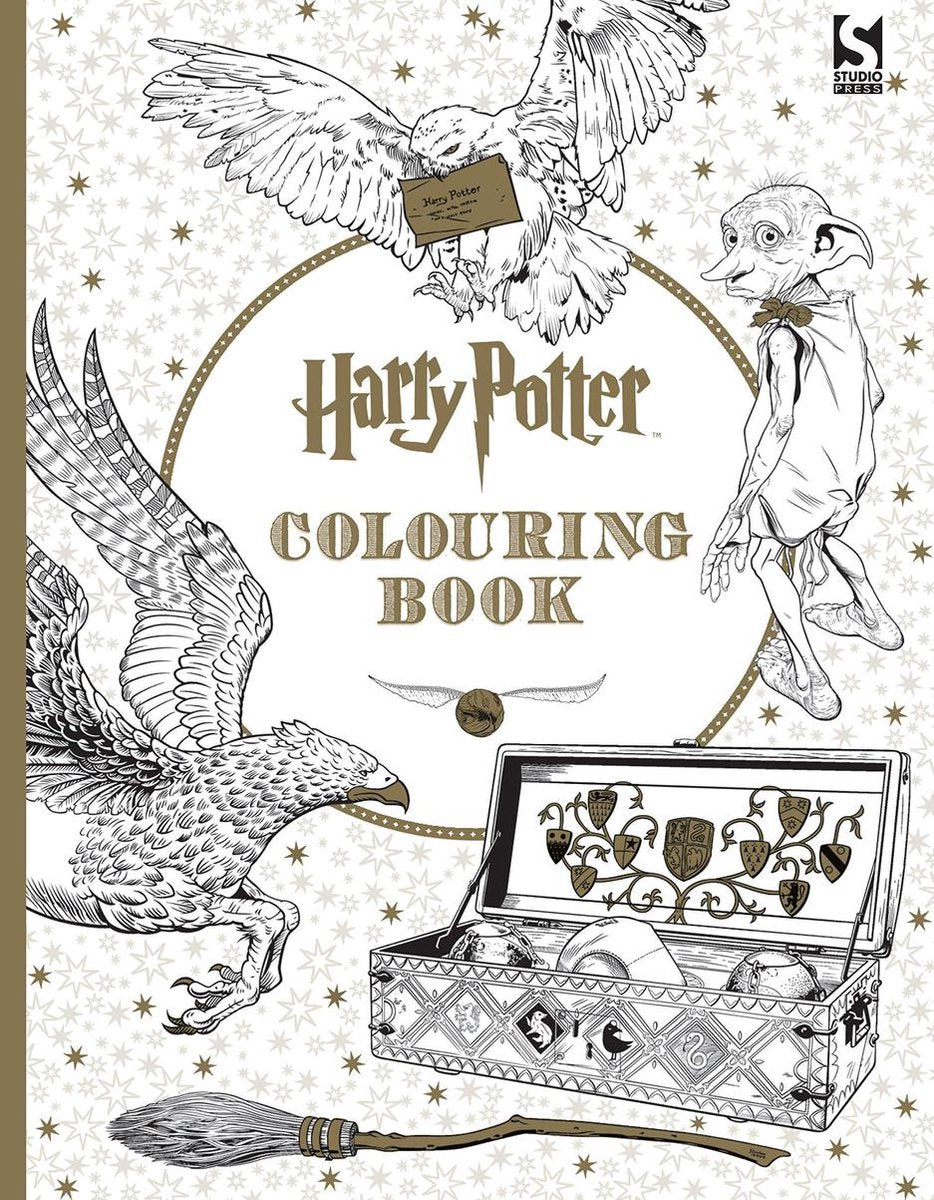 Harry Potter - libro da colorare - libro da colorare
