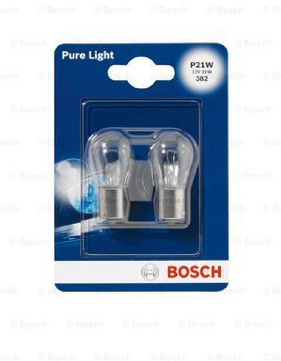 Lampadina Bosch pura 2 p21w 12v 21w 1987301017