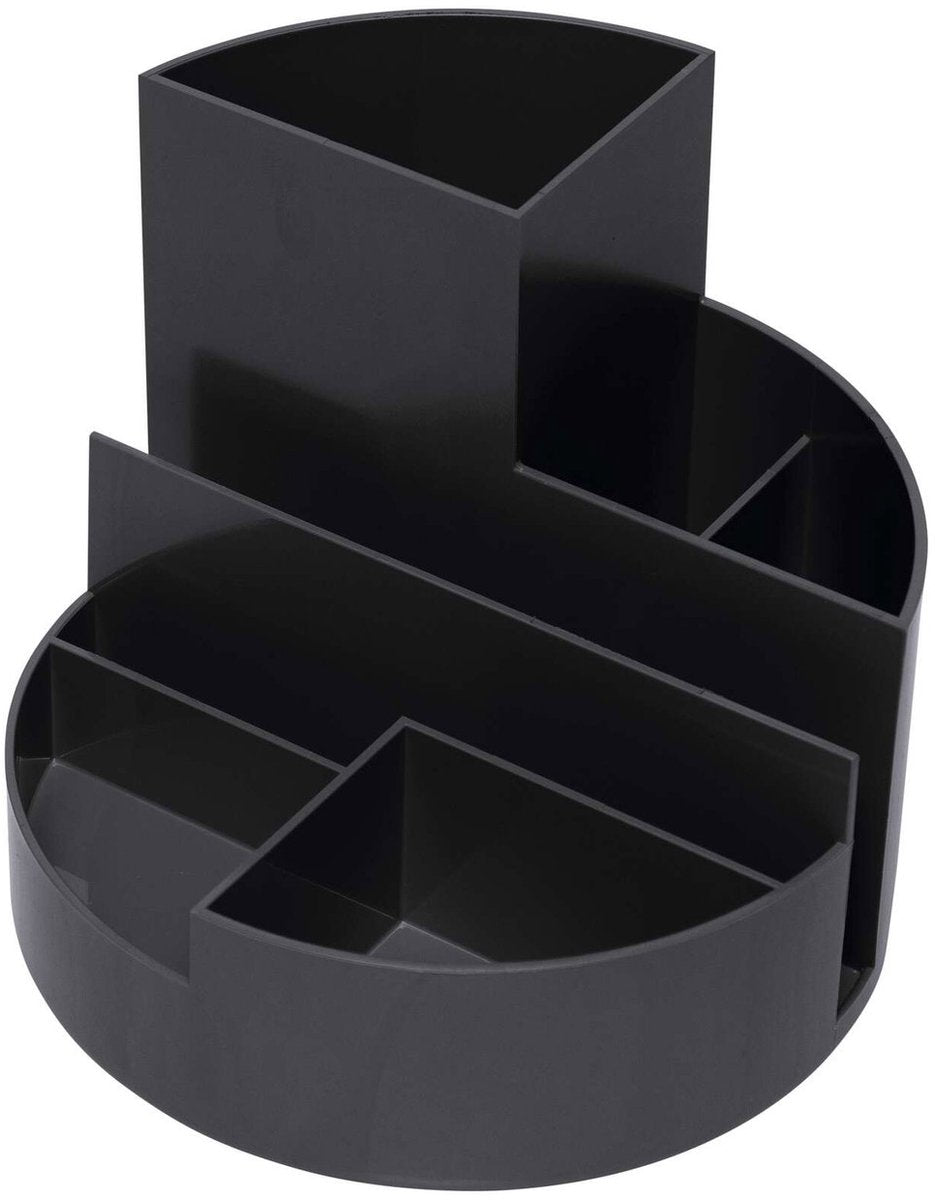 Astuccio porta penne Maul scatola di manzo in plastica 14 x 14 x 12,5 cm nero