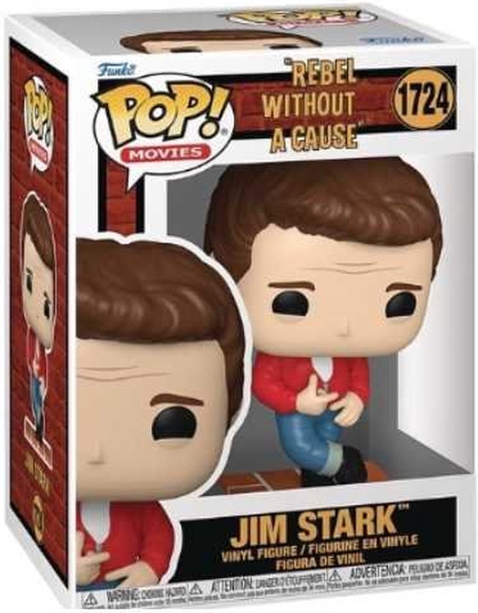 Funko dean, james denn sie winst nicht, was sie tun - figura de vinilo de jim stark 1724 pop unisex. - multicolor - estándar