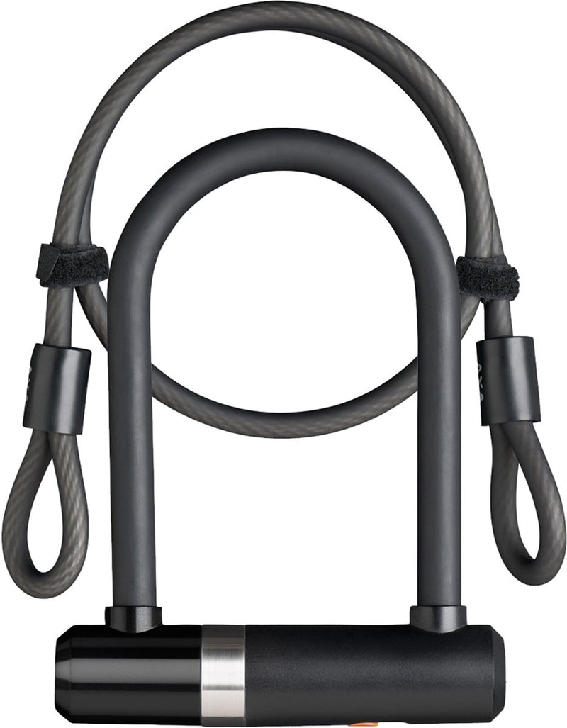 Axa beugellot newton mini con cable de ranura 100 8 negro