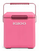 Igloo tag-a-long too highrise koelbox - geïsoleerd - lekvrij - dekselvergrendeling - roze