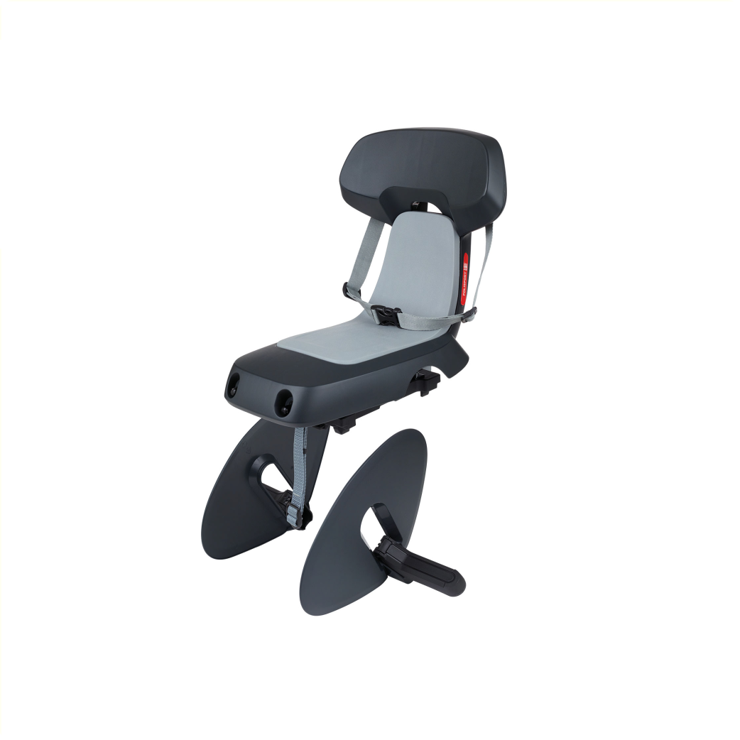 Polisport Back Seat Guppy Jr. Mik-hd grigio chiaro scuro