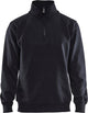 Felpa Brandless sans marque blaklader jersey 1 2 cerniera 3365-1048 - nera - xxxl