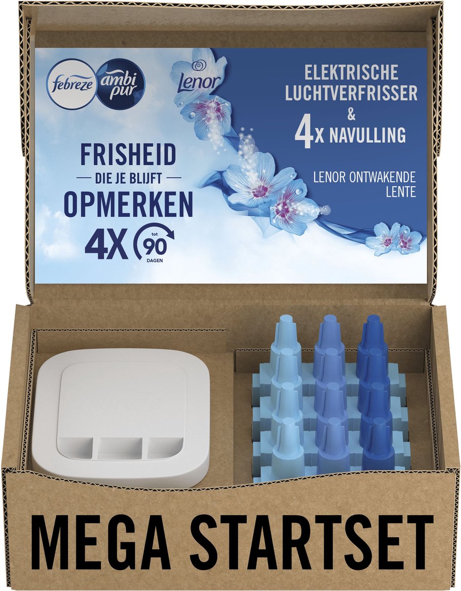 Ambi pur febreze 3volution - risveglio primaverile - deodorante elettrico - set iniziale